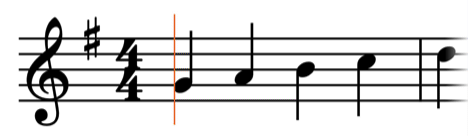 Animation of persistent notations