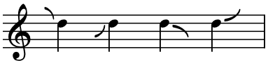 Screenshot of notation