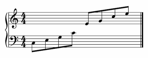 Screenshot of music notation