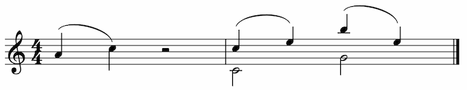 Screenshot of old graphics engine results